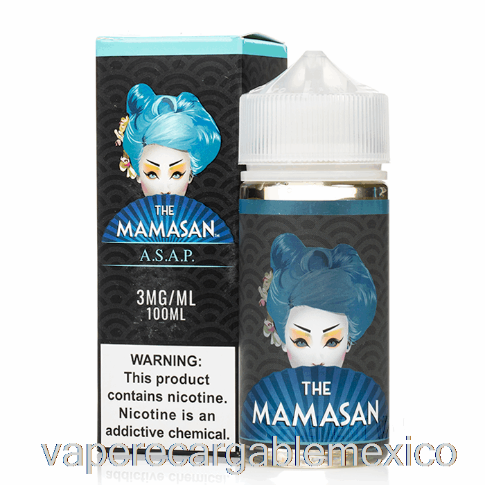 Vape Recargable Lo Antes Posible - The Mamasan - 100ml 3mg